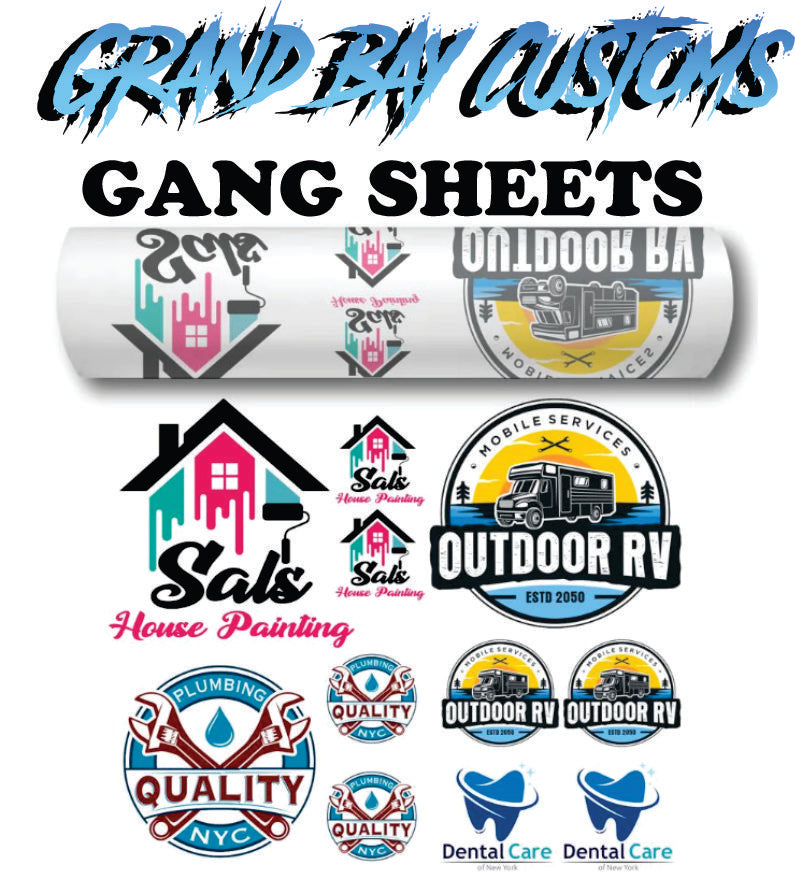DTF Transfer Print Gang Sheet Builder